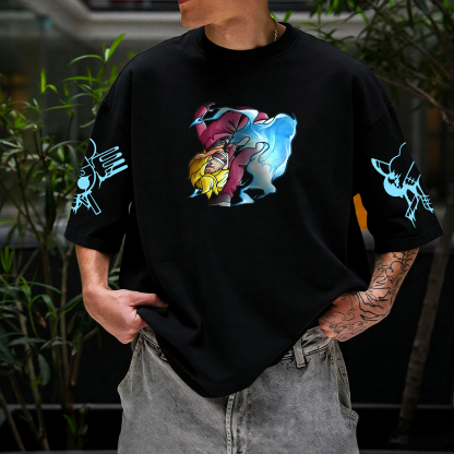 Unisex Anime Inspired Vintage T-Shirt