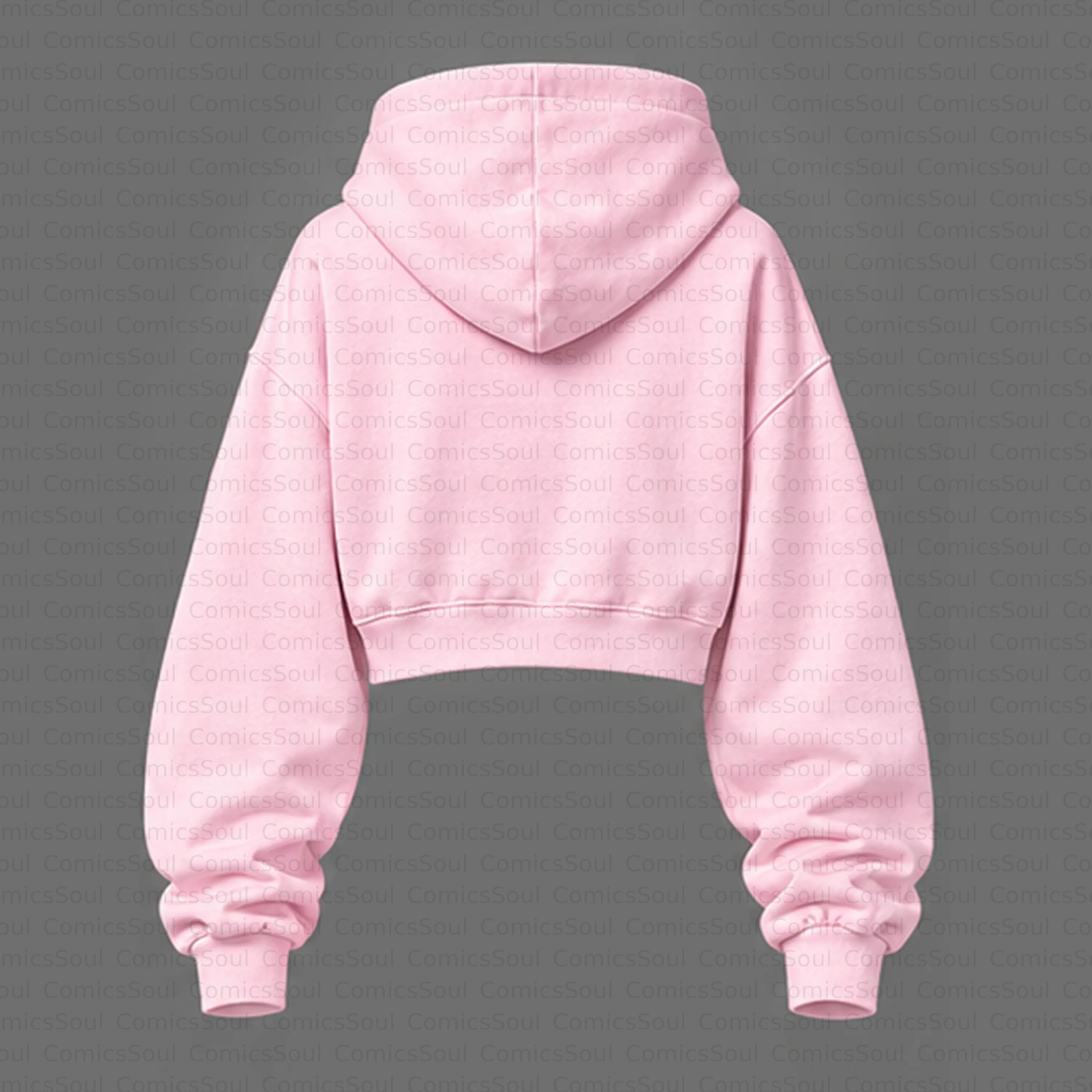 Demon Slayer Cropped Long Sleeve Hoodie & High Waist Jogger Pants Two Piece