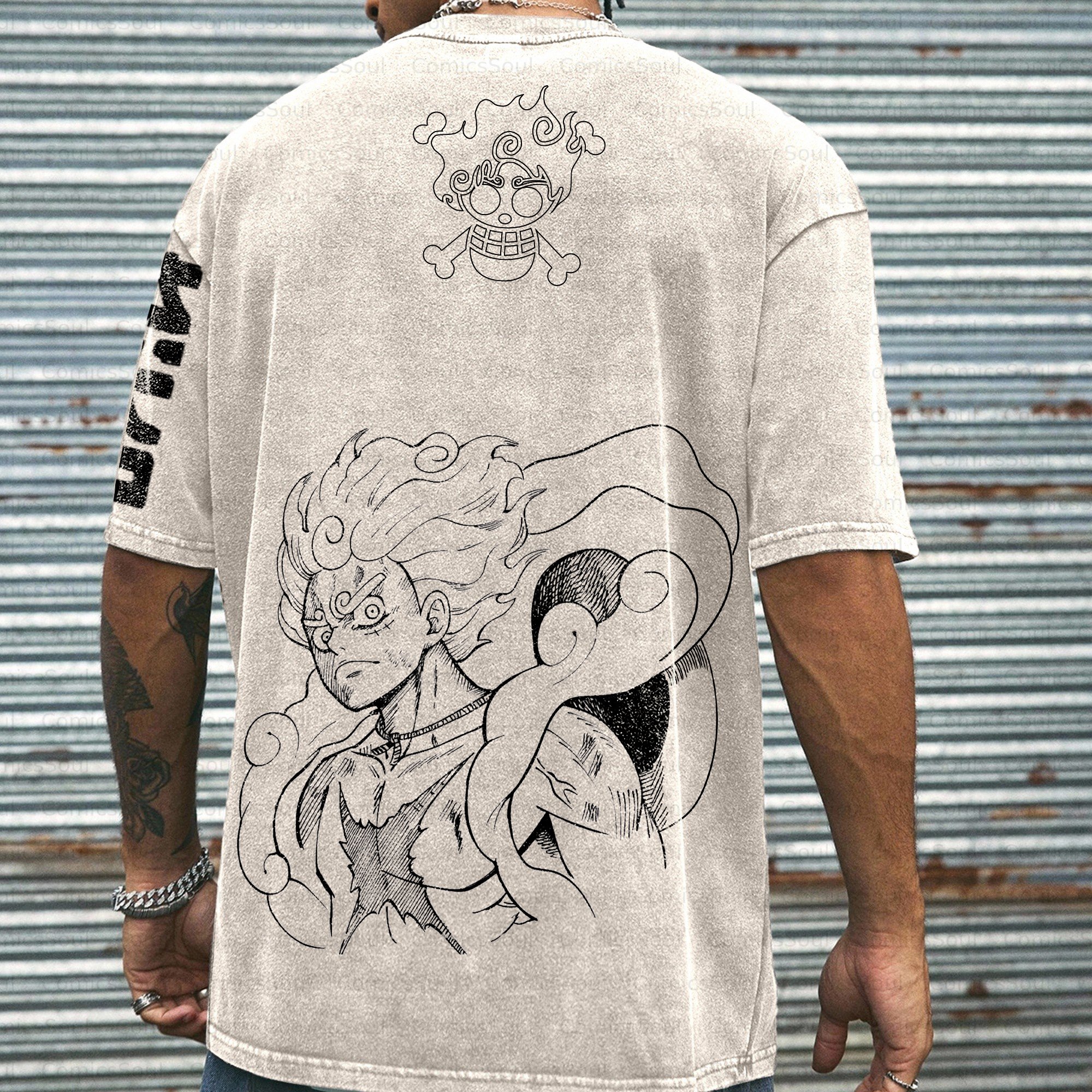 Unisex  Inspired Vintage Washed T-Shirt