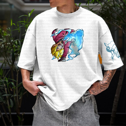 Unisex Anime Inspired Vintage T-Shirt
