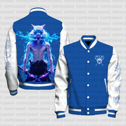 Unisex Vintage Anime Graphic Jacket