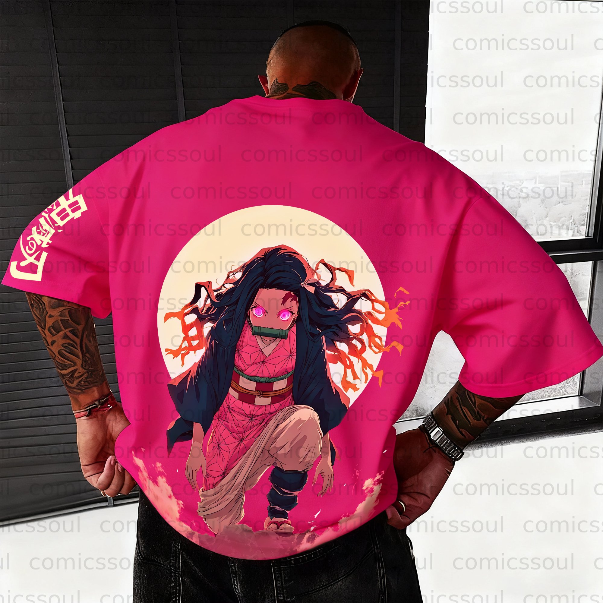 Unisex Anime Inspired Vintage T-Shirt