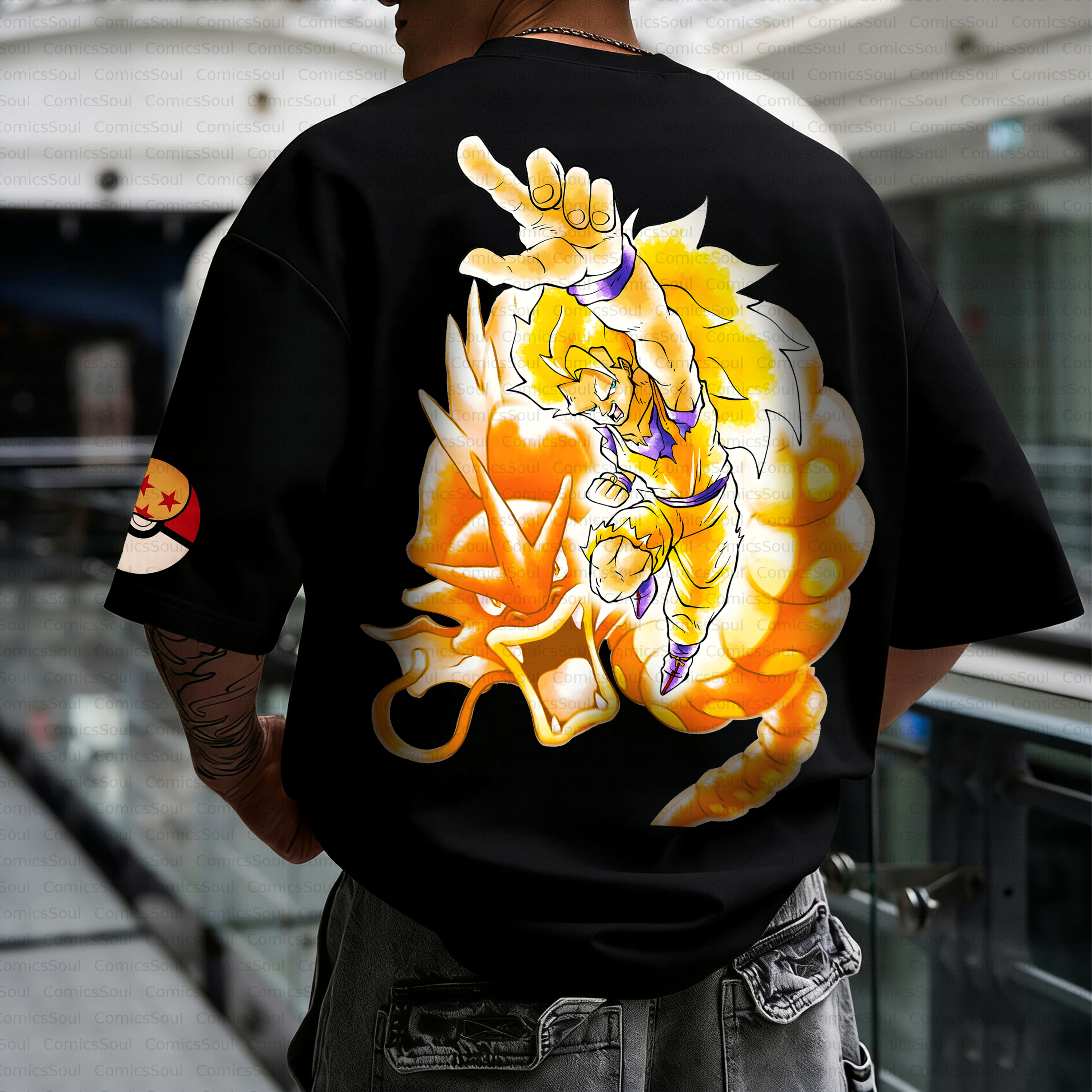 Unisex Anime Inspired Vintage T-Shirt