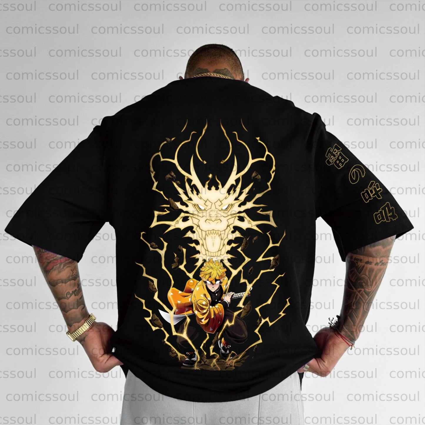 Unisex Anime Inspired Vintage T-Shirt