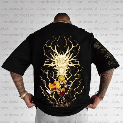 Unisex Anime Inspired Vintage T-Shirt