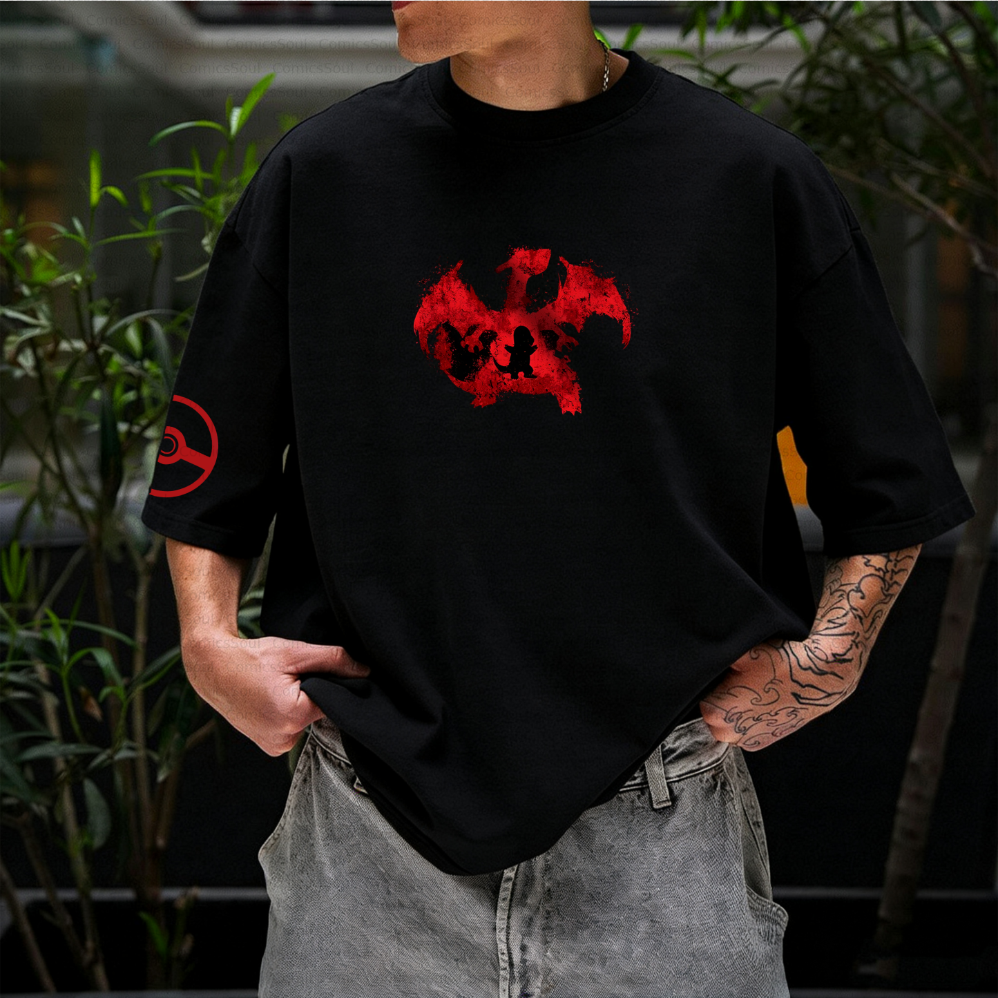 Unisex Anime Inspired Vintage T-Shirt