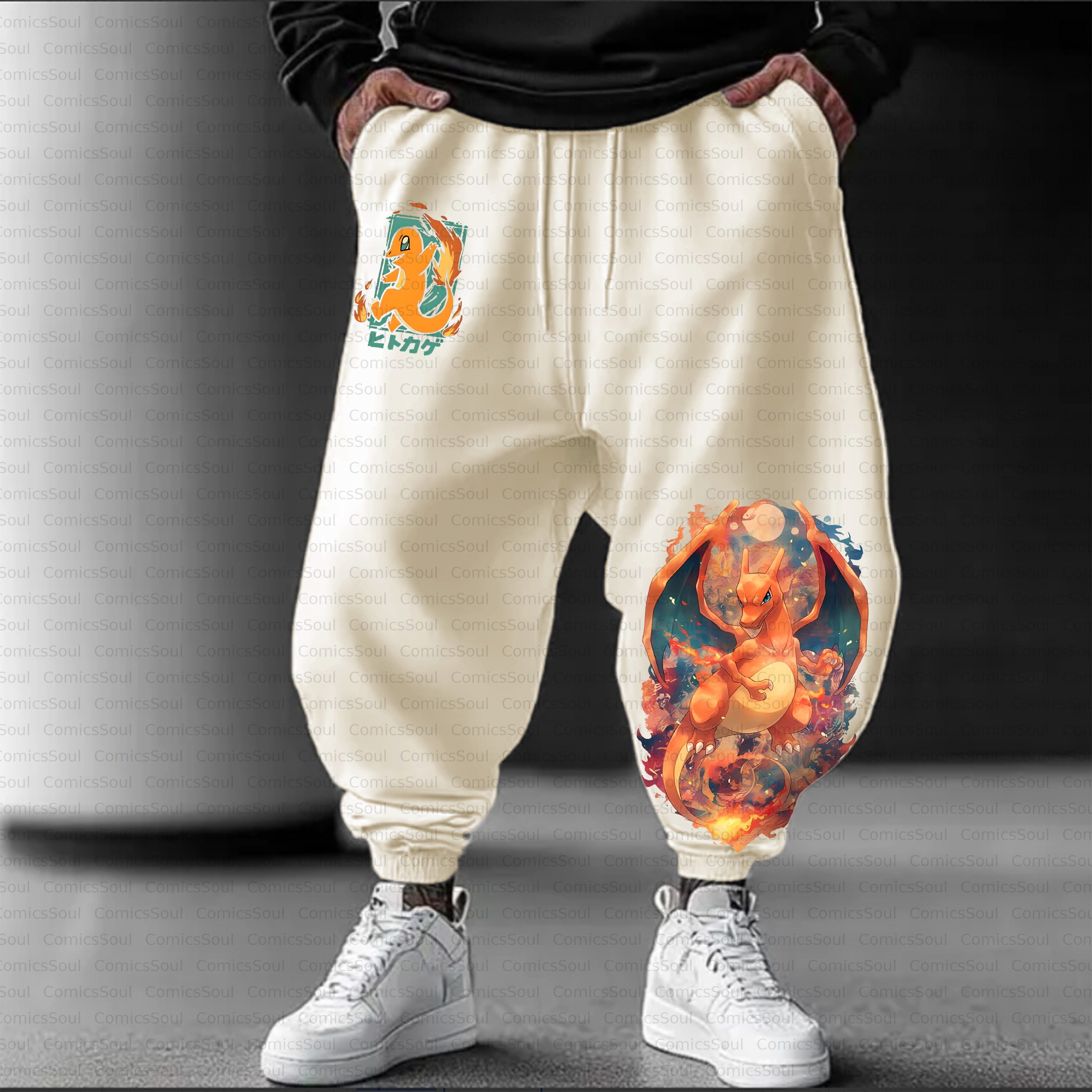 Unisex Casual Anime Streetwear Pant