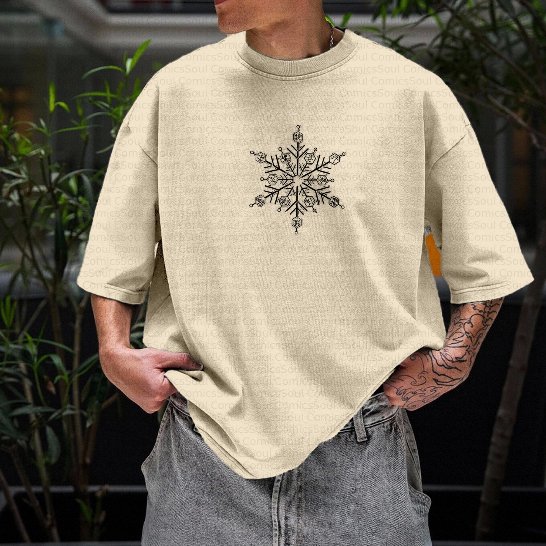 Unisex Anime Inspired Vintage T-shirt