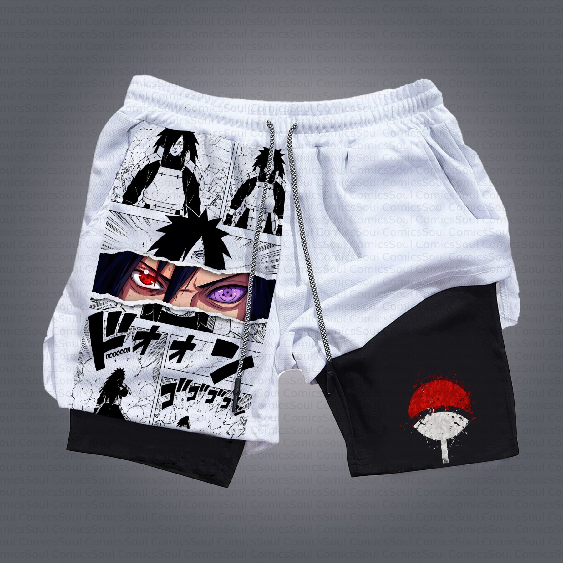 Unisex Casual Anime Streetwear Gym Shorts