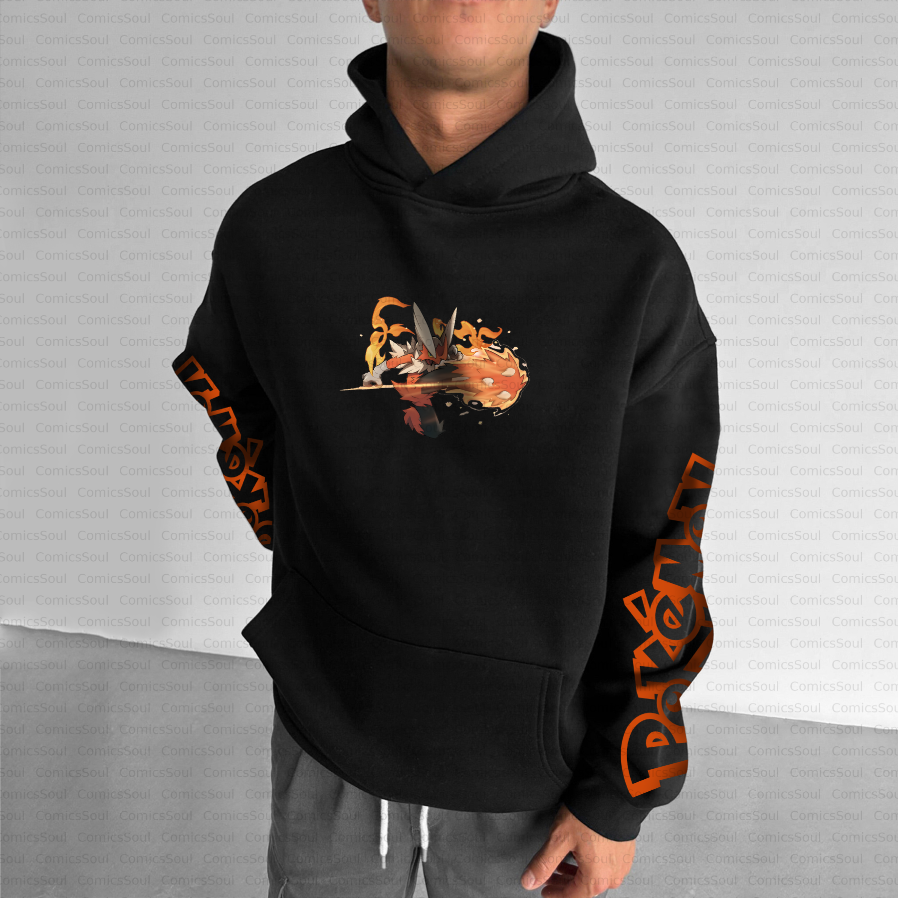 Unisex Anime Inspired Vintage Plush Hoodie