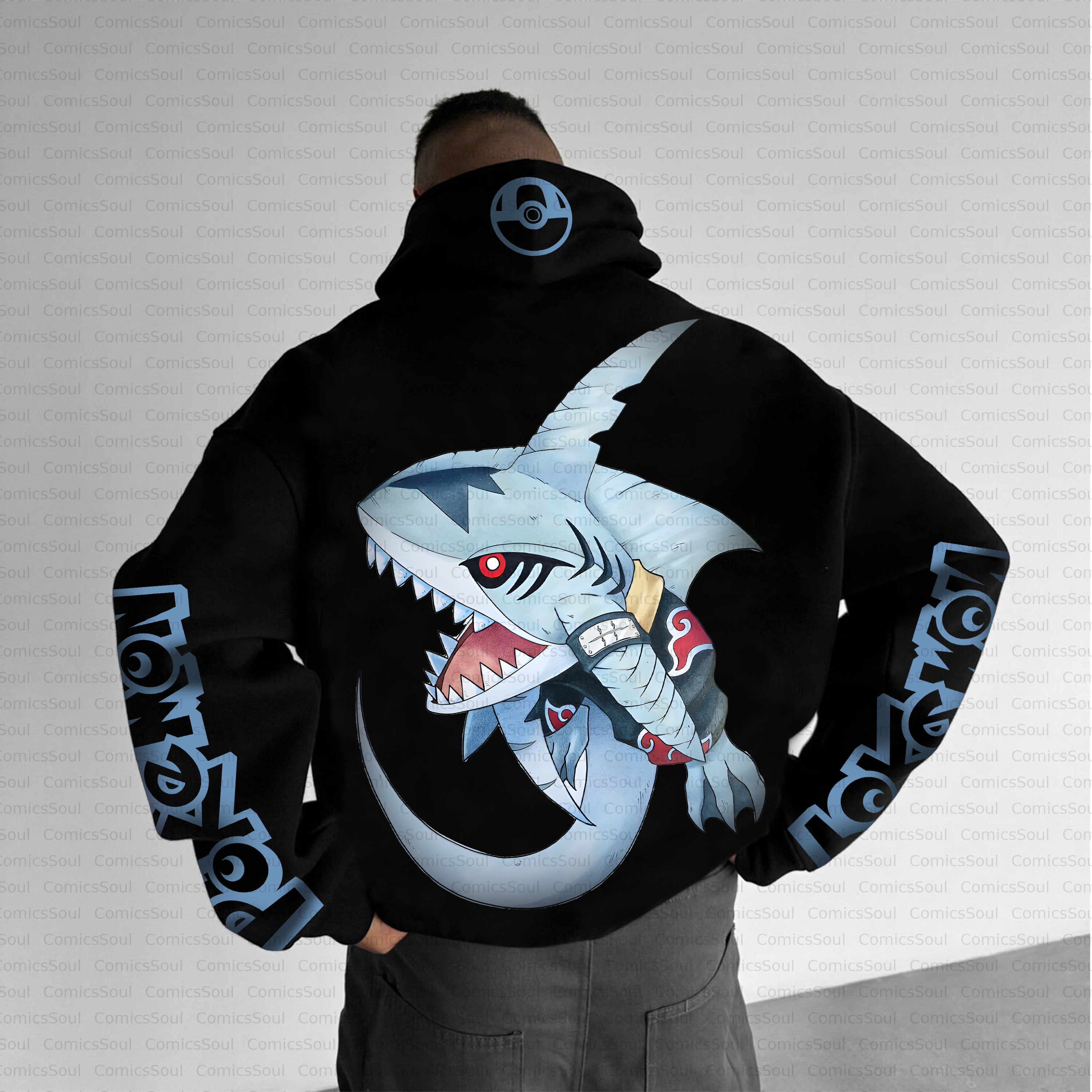 Unisex Anime Inspired Vintage Plush Hoodie