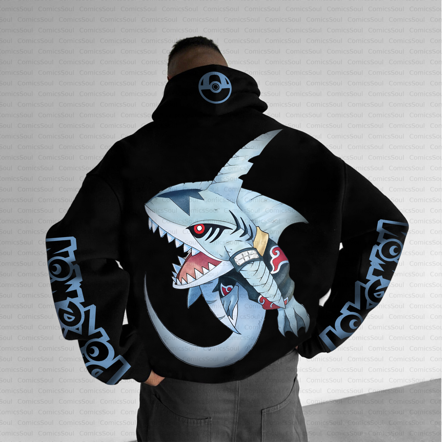 Unisex Anime Inspired Vintage Plush Hoodie