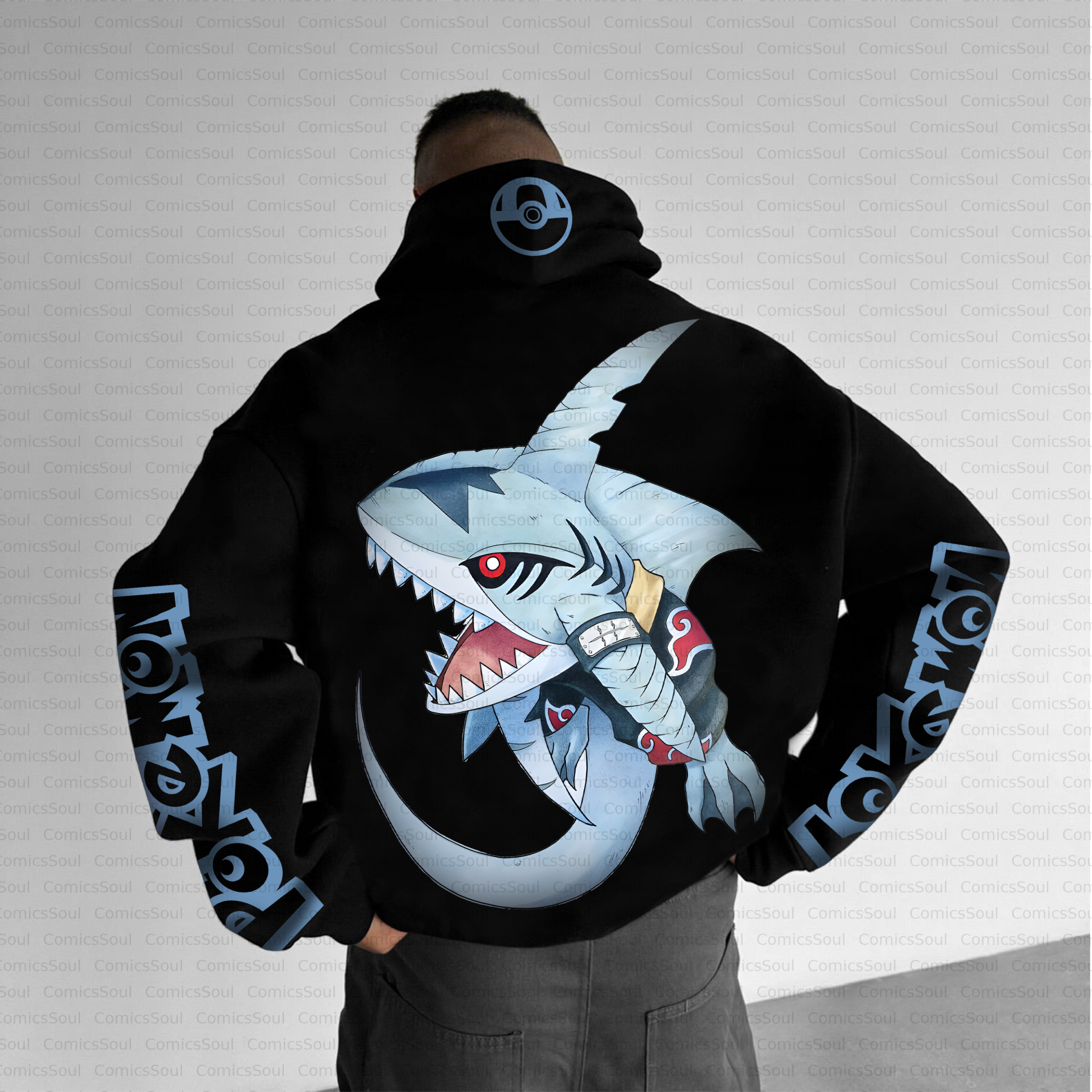 Unisex Anime Inspired Vintage Plush Hoodie