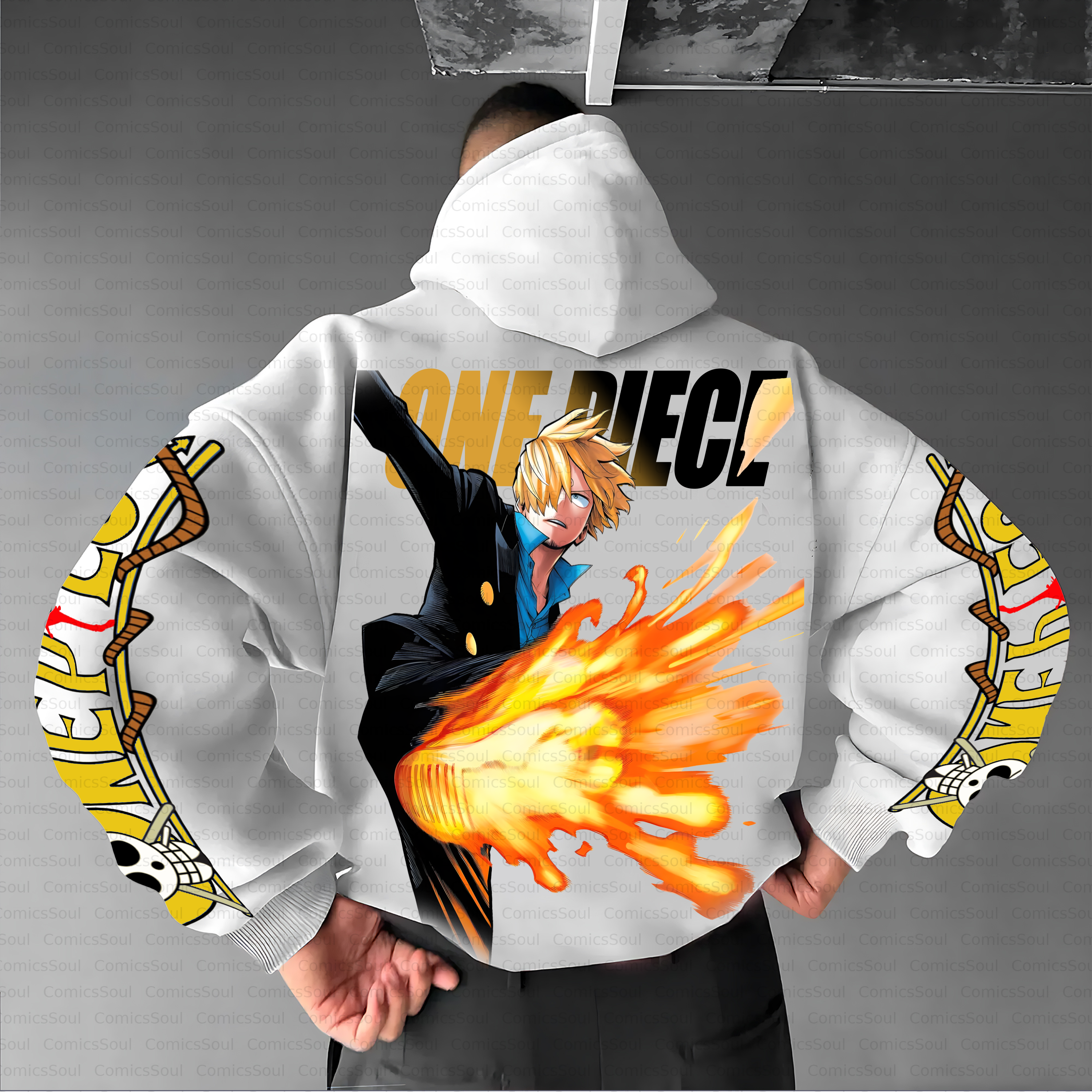 Unisex Graphic Streetwear Vintage Plush Hoodie