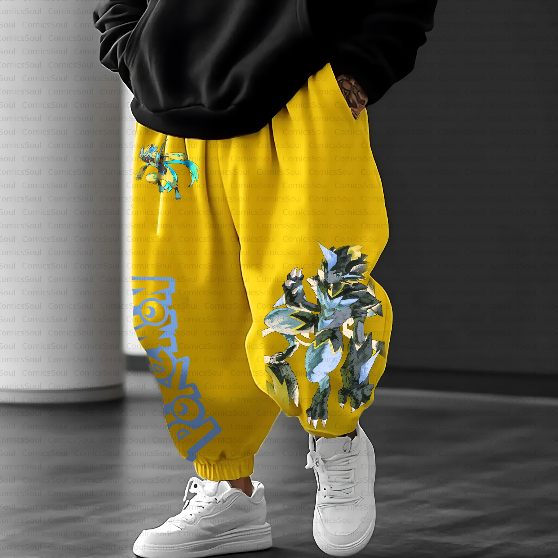 Unisex Casual Anime Streetwear Pant