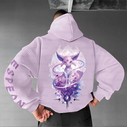 Unisex Anime Graphic Streetwear Vintage Plush Hoodie