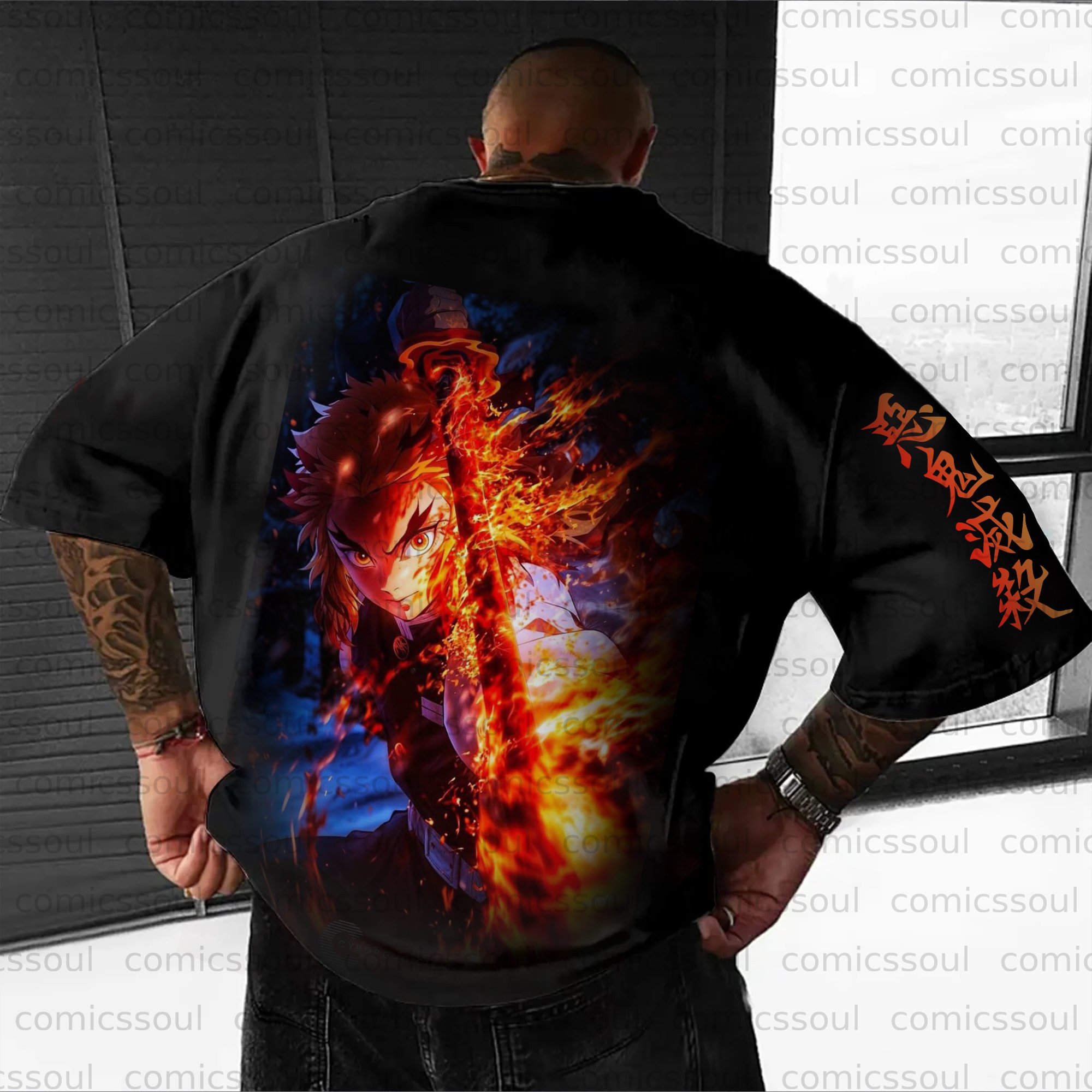 Unisex Anime Inspired Vintage T-Shirt