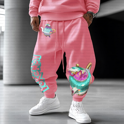 Unisex Casual Anime Streetwear Pant