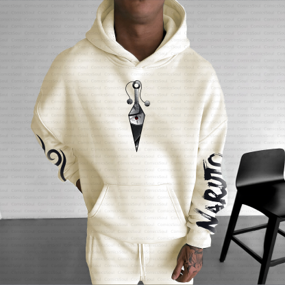 Unisex Anime Inspired Vintage Plush Hoodie