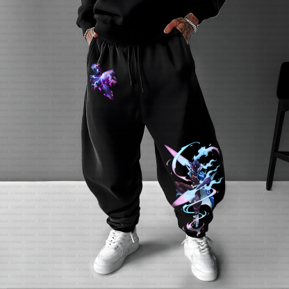 Unisex Casual Anime Streetwear Pant