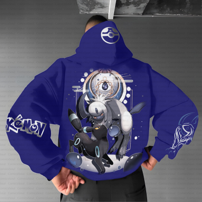 Unisex Anime Inspired Vintage Plush Hoodie