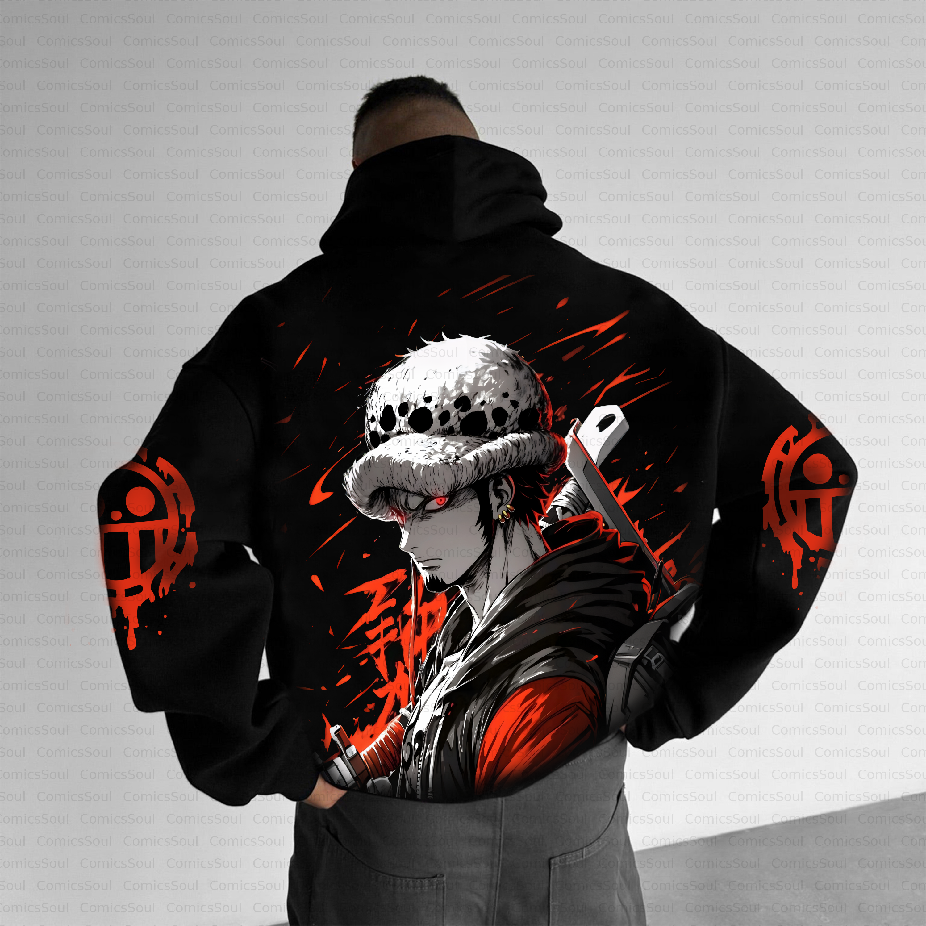 Unisex Graphic Streetwear Vintage Plush Hoodie