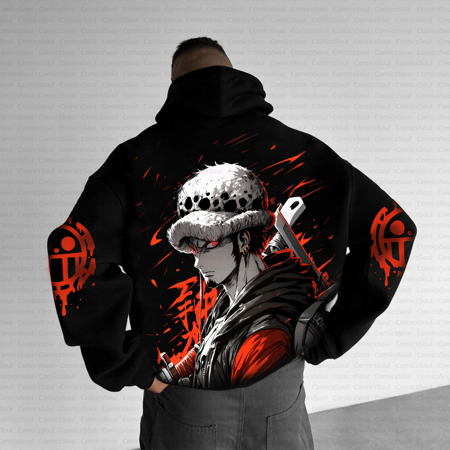 Unisex Graphic Streetwear Vintage Plush Hoodie