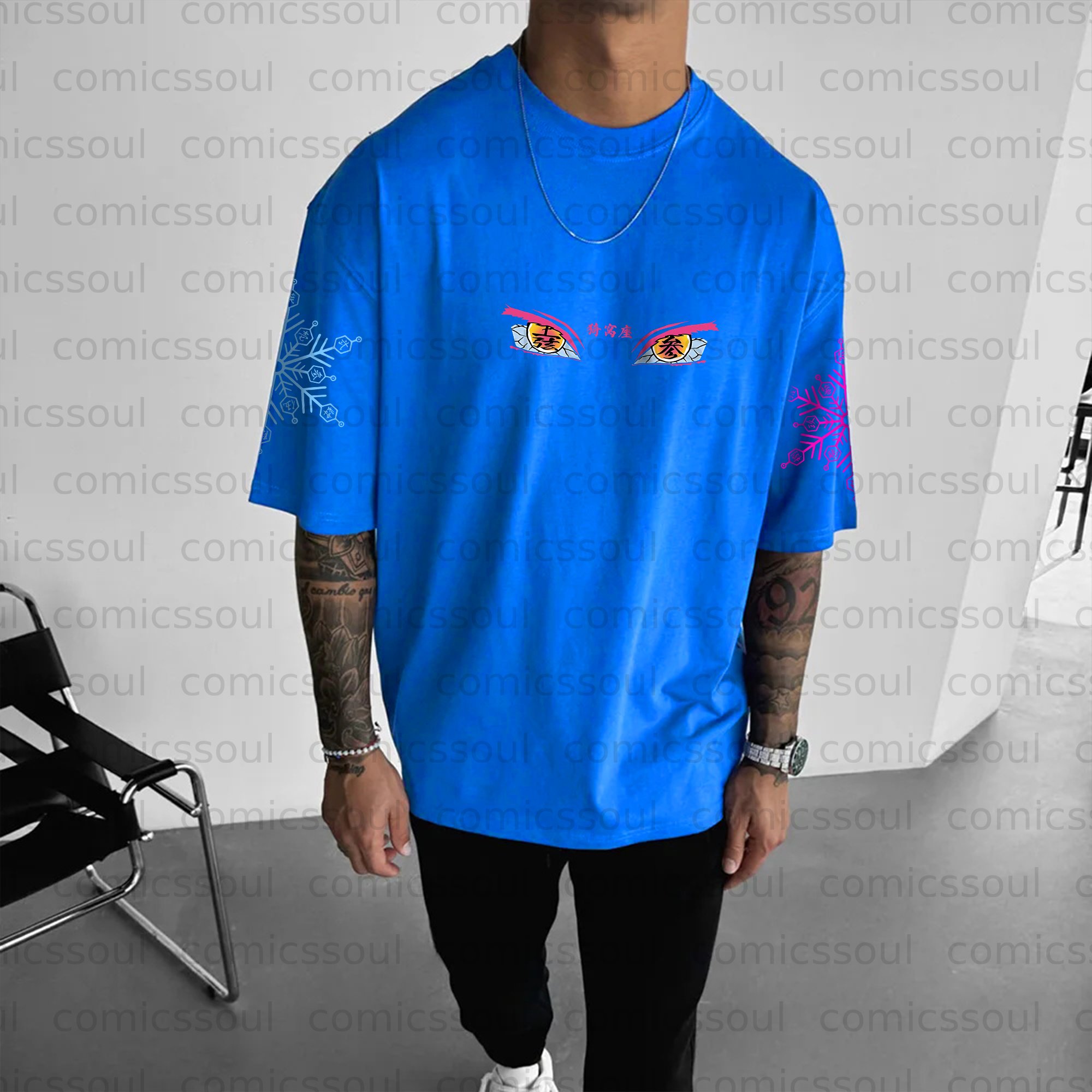 Unisex Anime Inspired Vintage T-Shirt