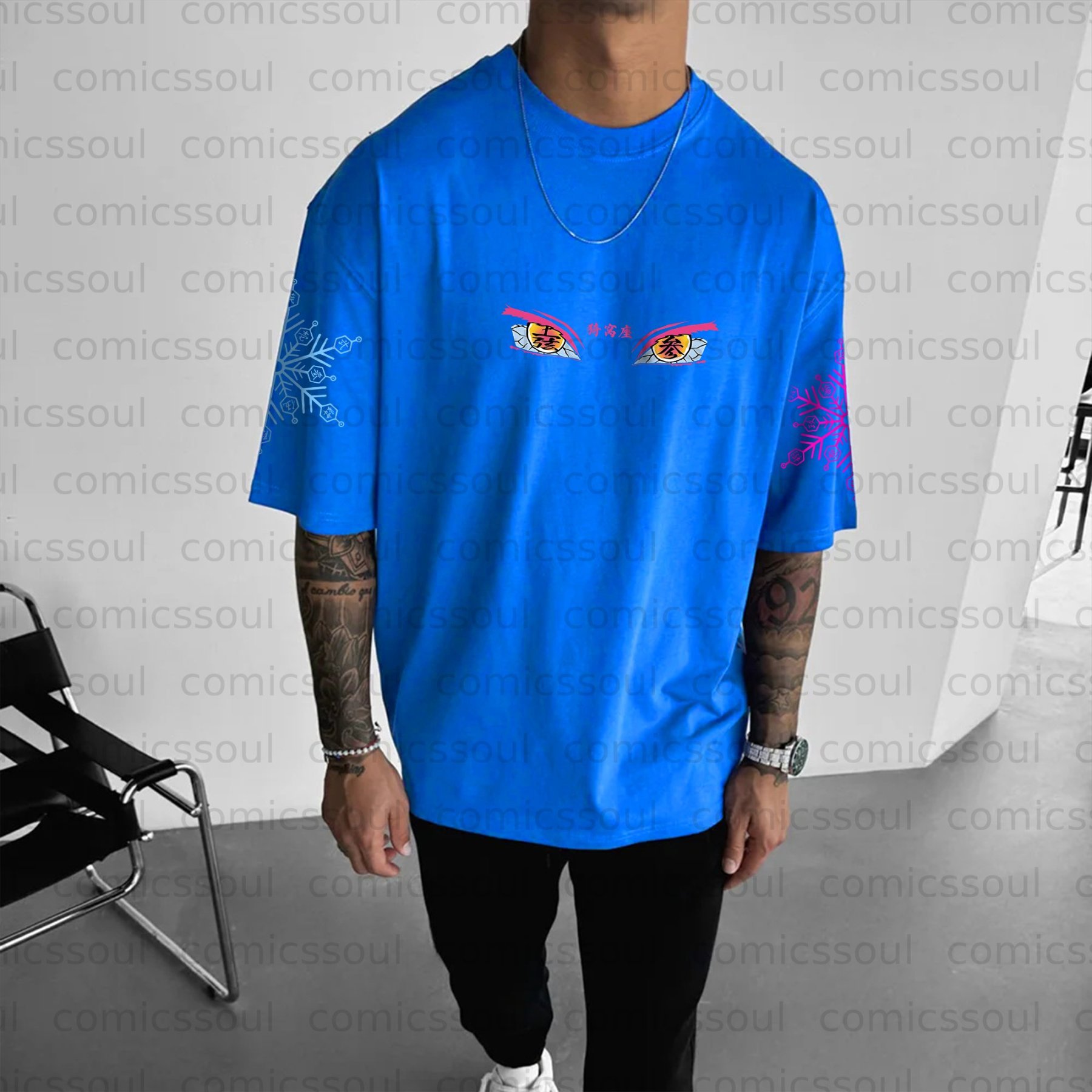 Unisex Anime Inspired Vintage T-Shirt