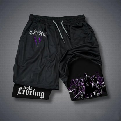 Unisex Casual Anime Streetwear Gym Shorts
