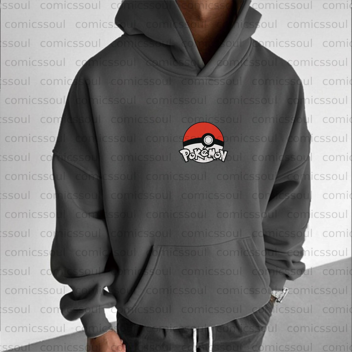 Unisex Anime Graphic Streetwear Vintage Plush Hoodie