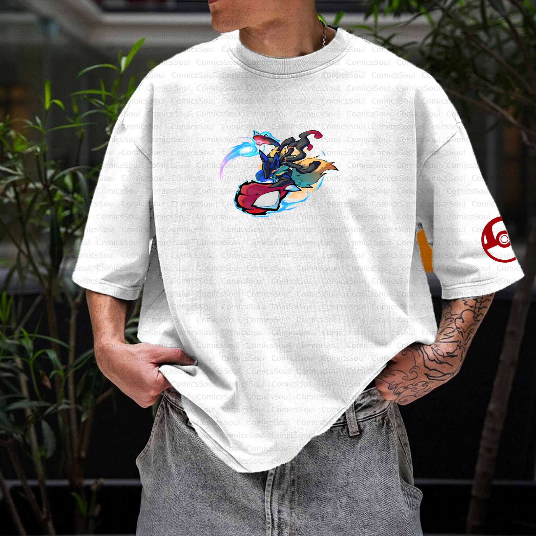 Unisex Anime Inspired Vintage T-Shirt