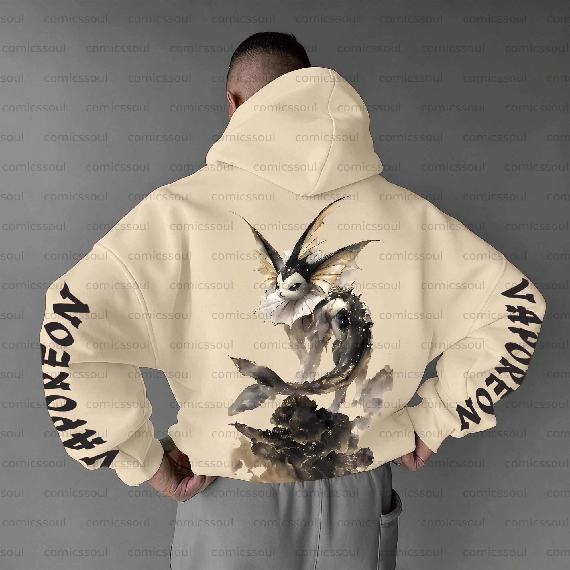 Unisex Anime Graphic Streetwear Vintage Plush Hoodie