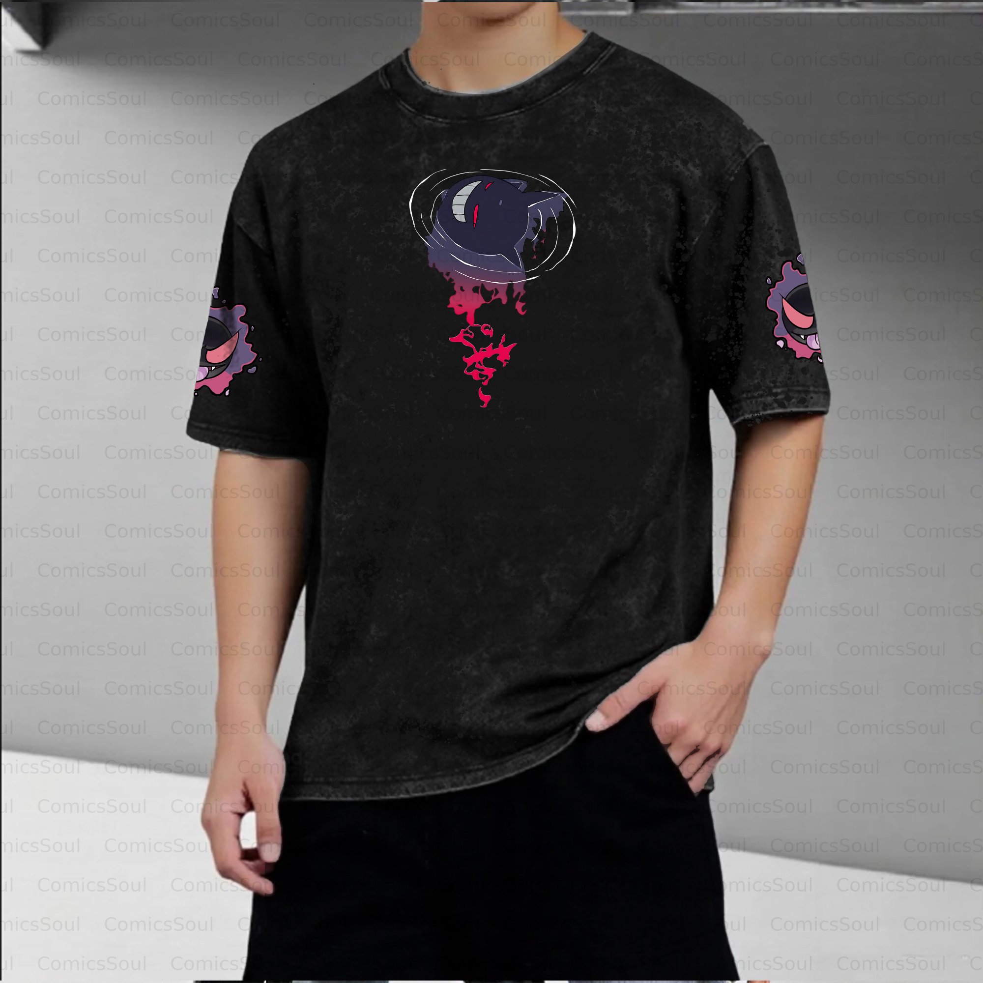 Unisex  Inspired Vintage Washed T-Shirt