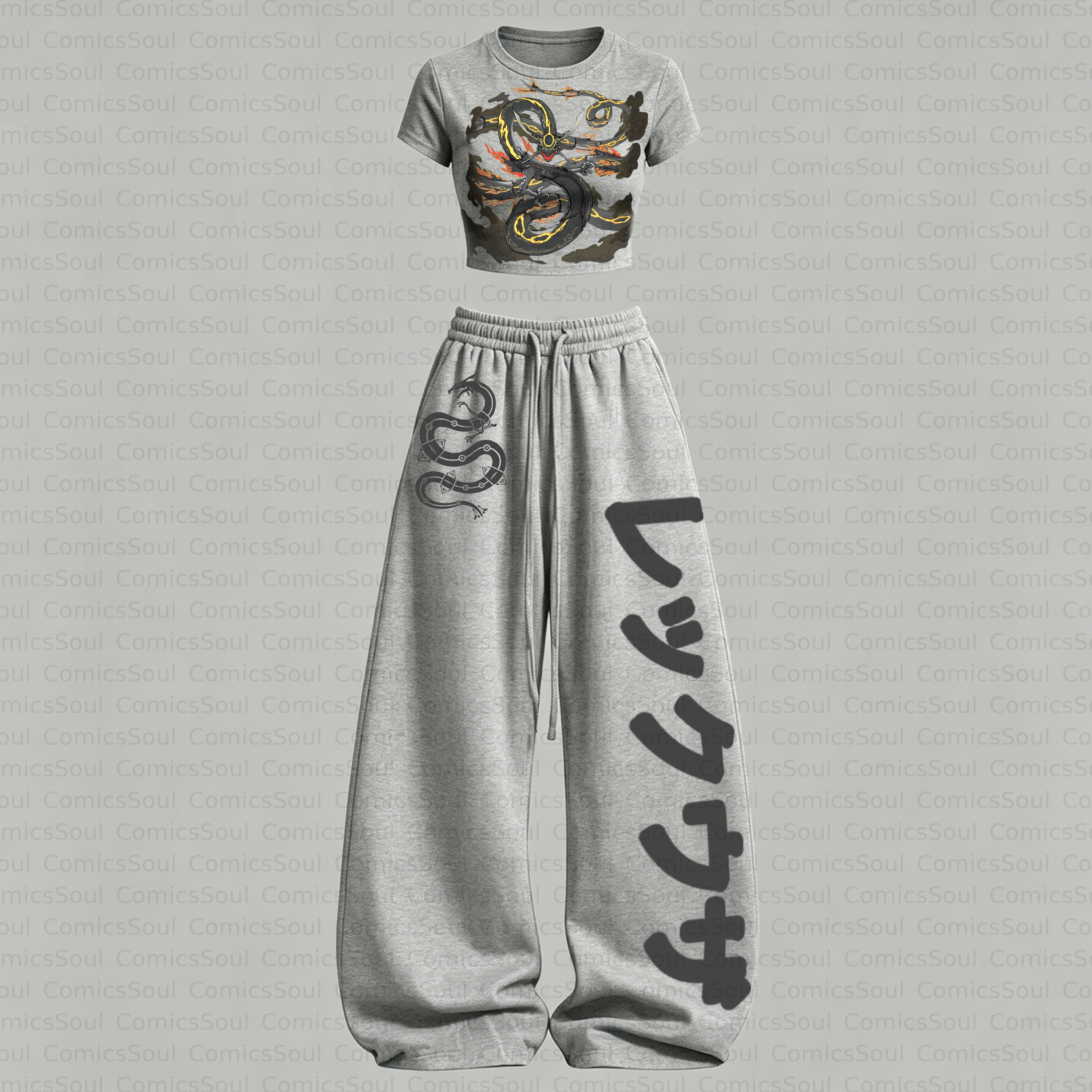 Pokémon Top & Elasticated Trousers Two-Piece Set