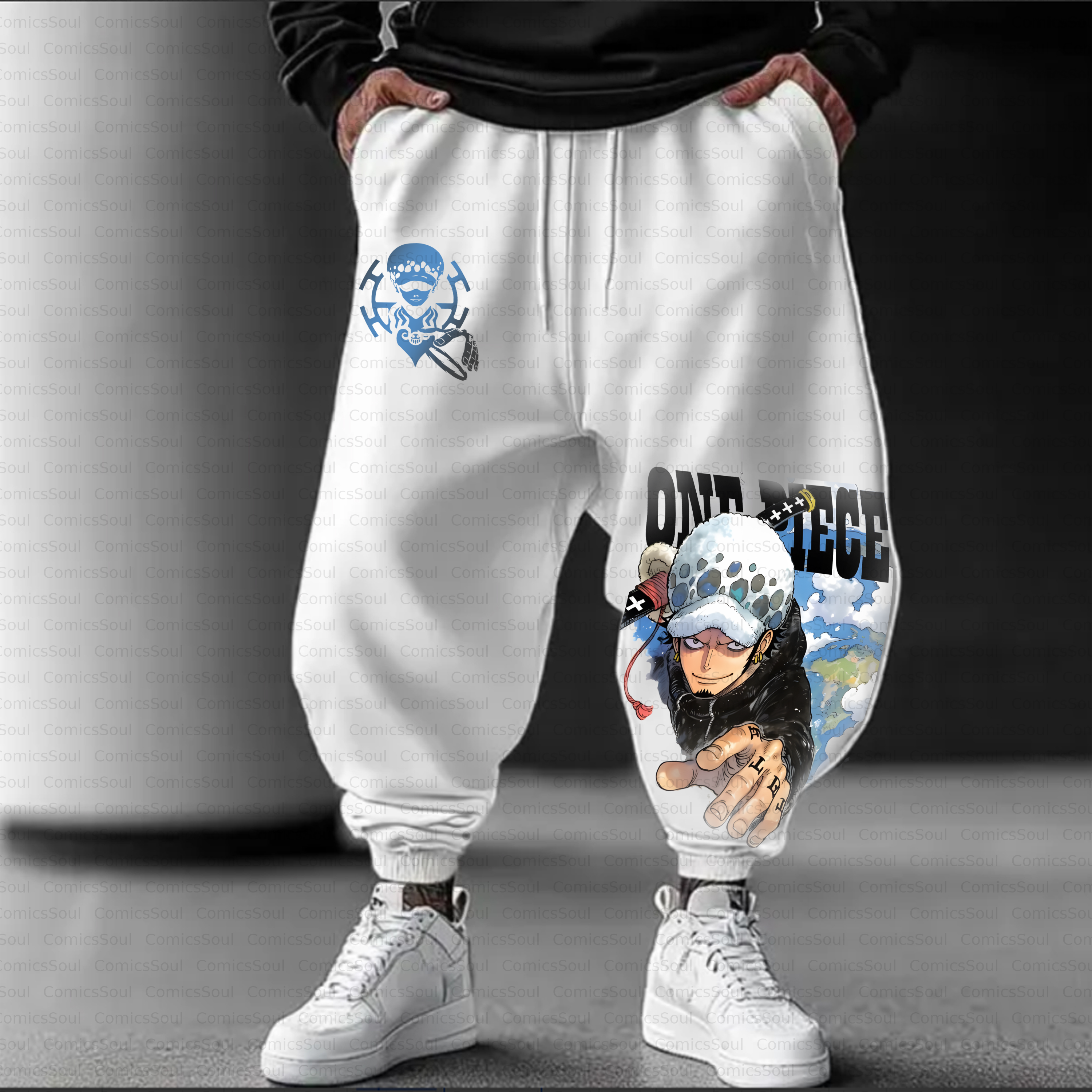 Unisex Casual Anime Streetwear Pant