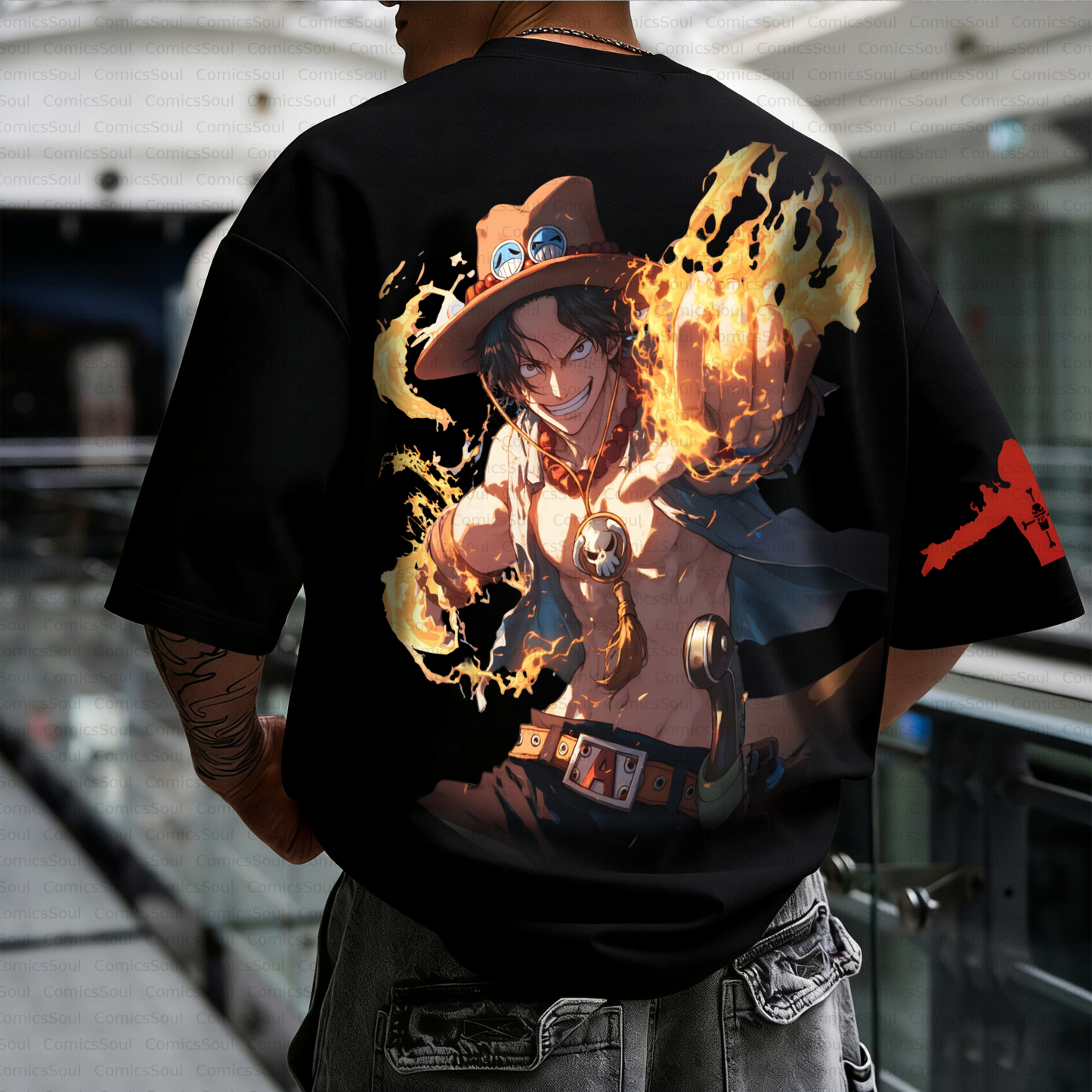 Unisex Anime Inspired Vintage T-Shirt