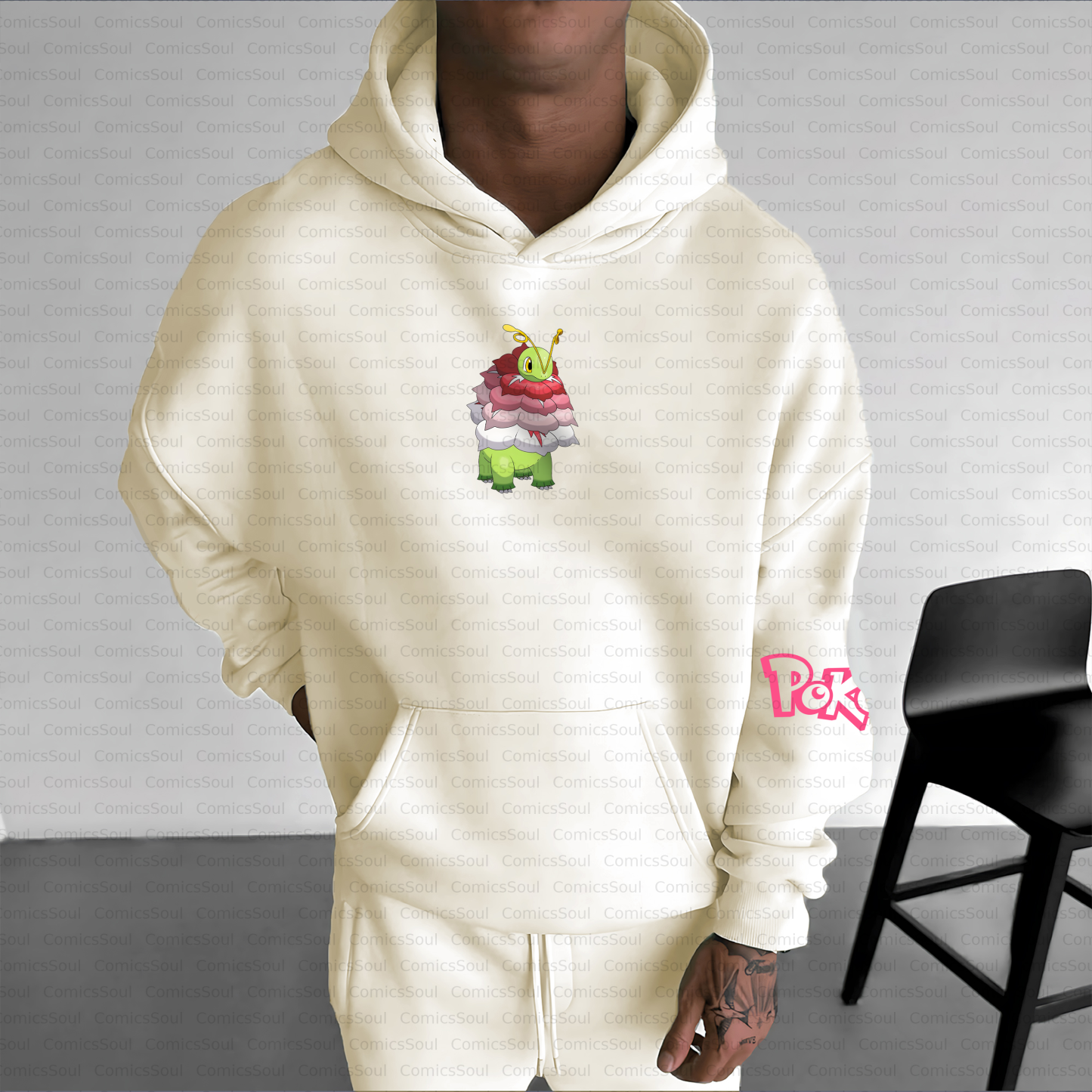 Unisex Anime Inspired Vintage Plush Hoodie