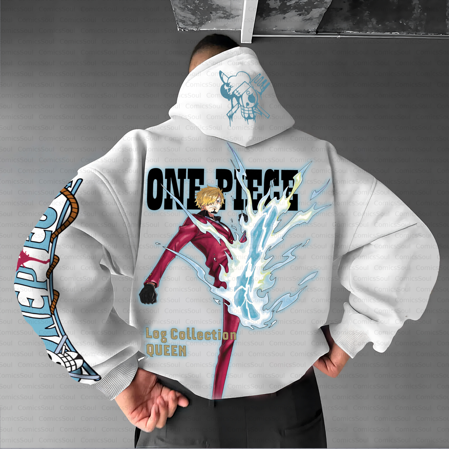 Unisex Graphic Streetwear Vintage Plush Hoodie