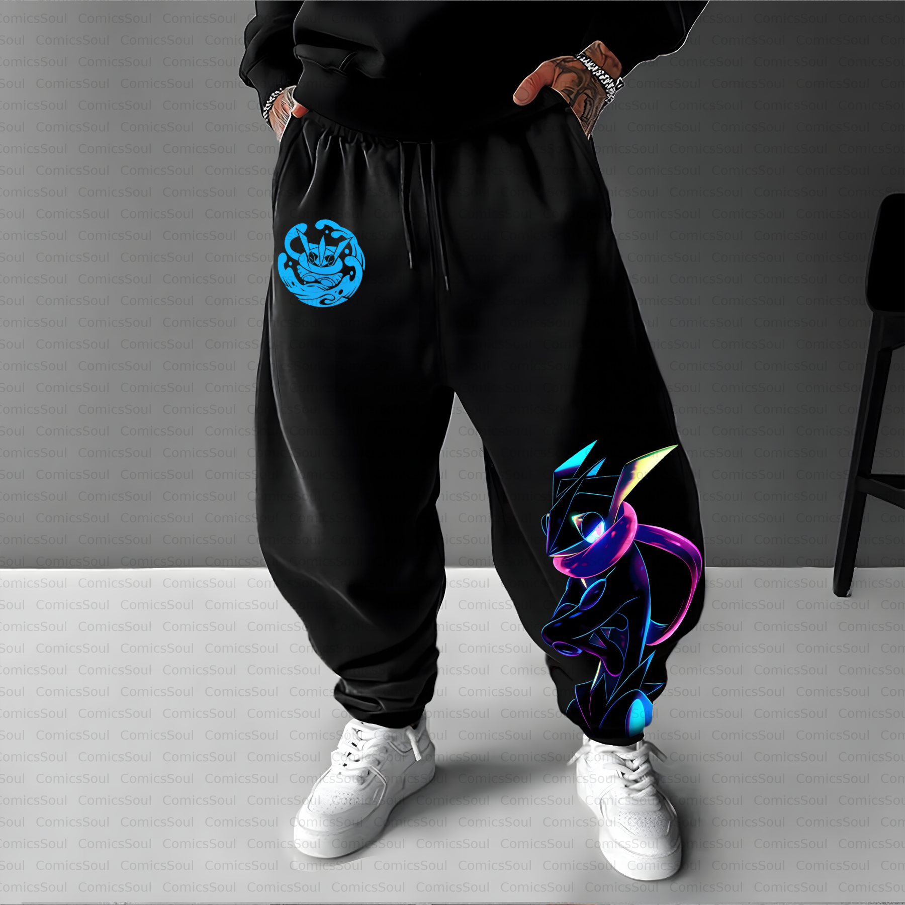 Unisex Casual Anime Streetwear Pant