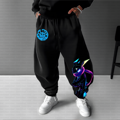 Unisex Casual Anime Streetwear Pant