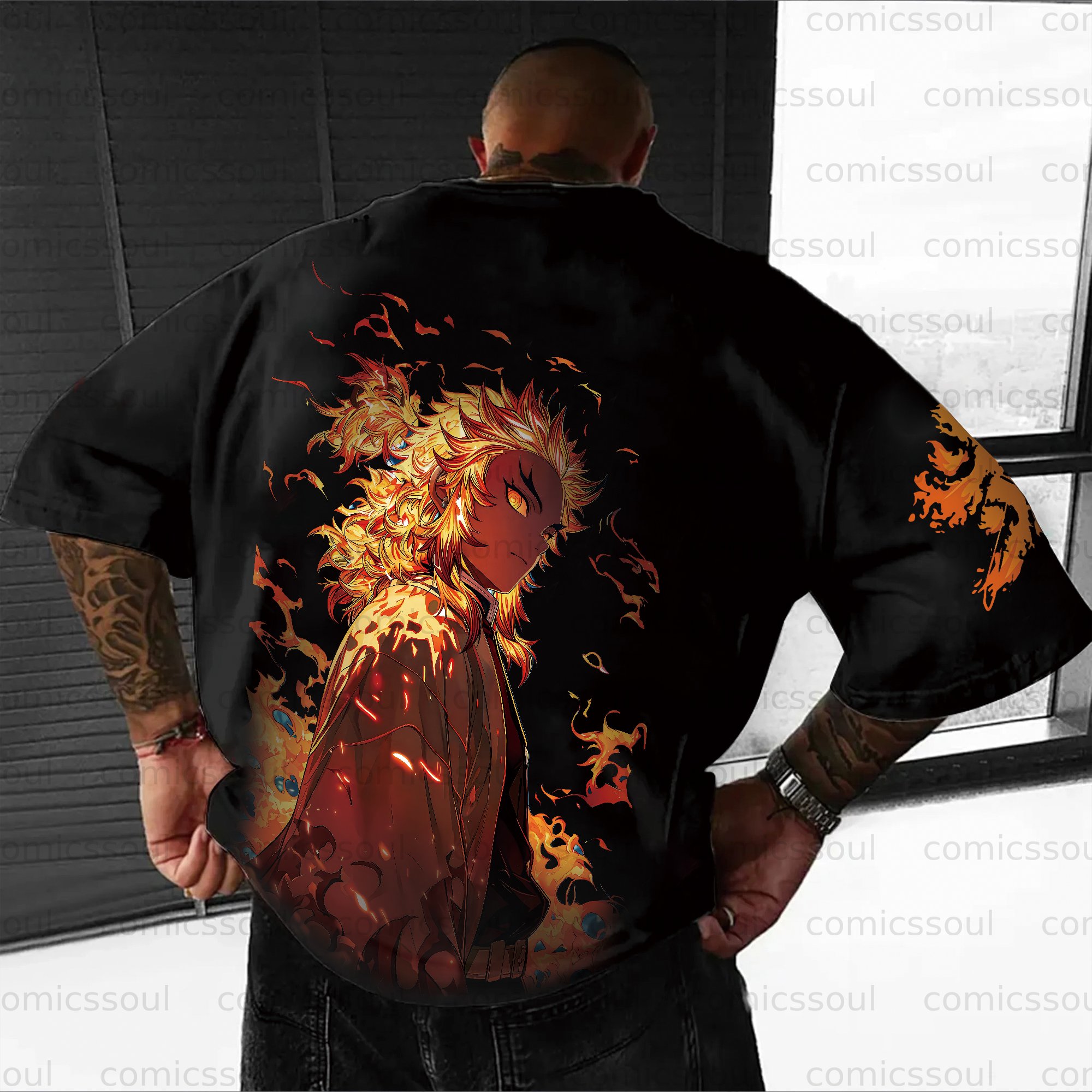 Unisex Anime Inspired Vintage T-Shirt