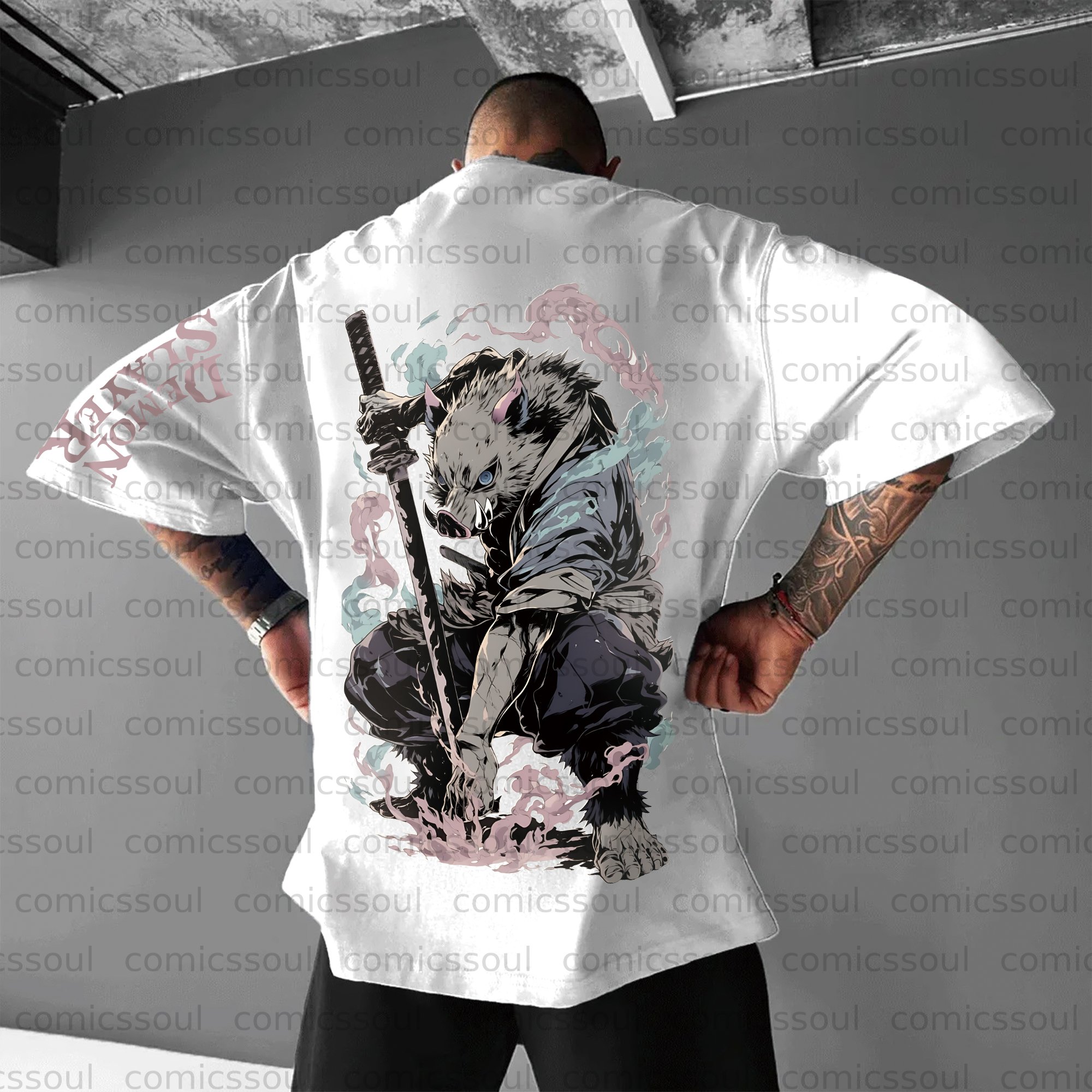 Unisex Anime Inspired Vintage T-Shirt