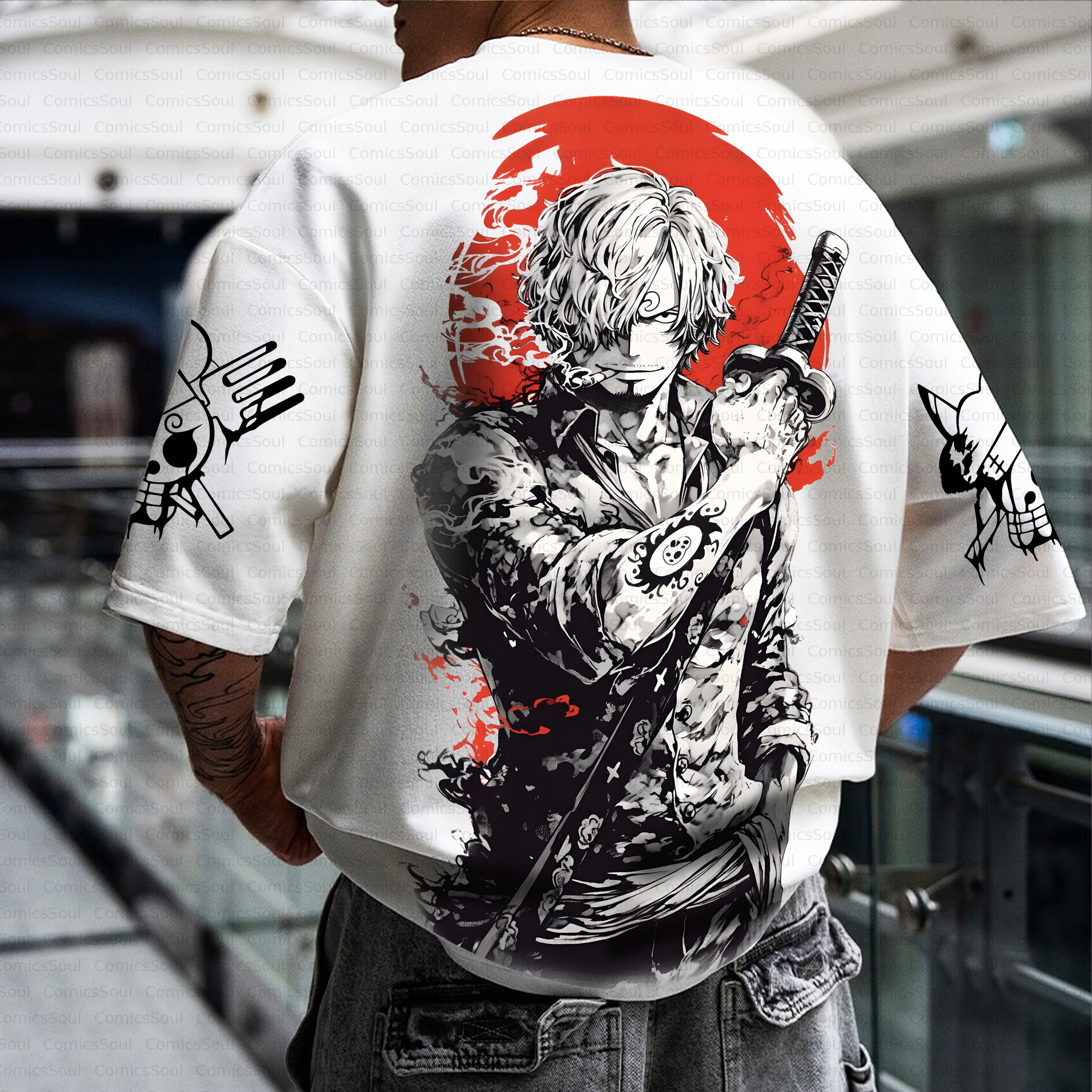 Unisex Anime Inspired Vintage T-Shirt