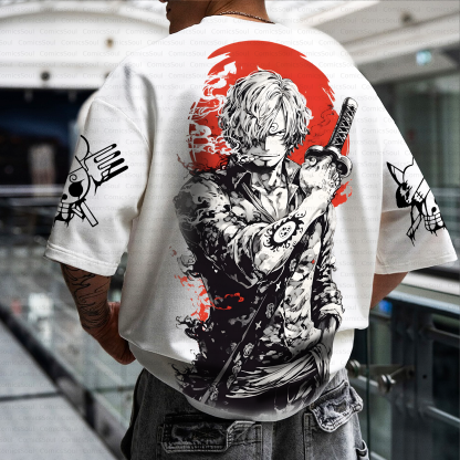 Unisex Anime Inspired Vintage T-Shirt