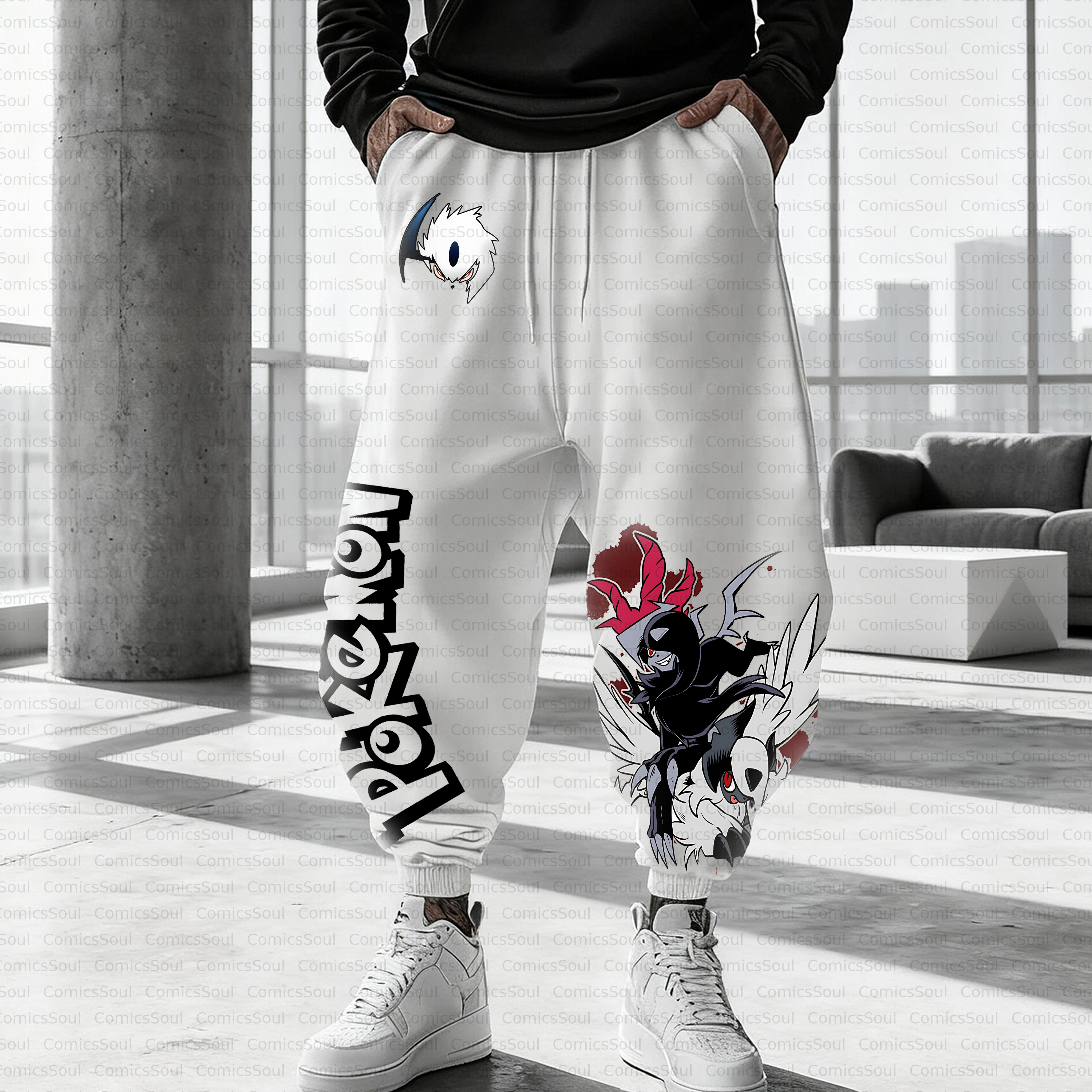 Unisex Casual Anime Streetwear Pant
