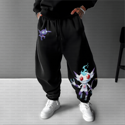 Unisex Casual Anime Streetwear Pant