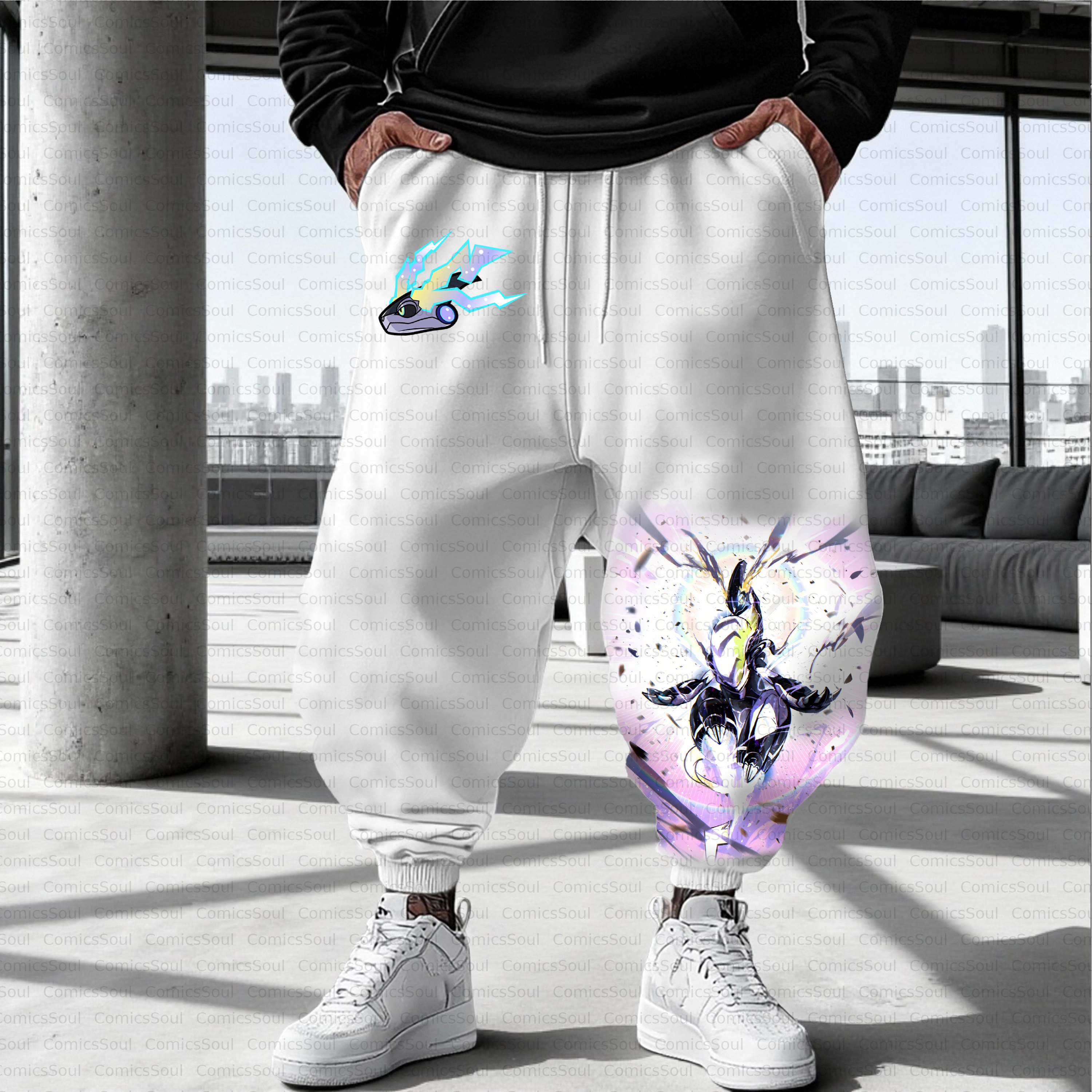 Unisex Casual Anime Streetwear Pant
