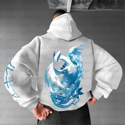 Unisex Anime Graphic Streetwear Vintage Hoodie