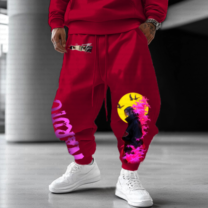 Unisex Casual Anime Streetwear Pant